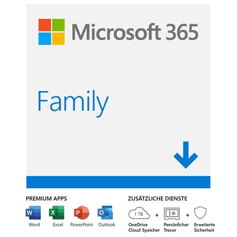 office 365 family aktion|MICROSOFT 365 Family (Jahreslizenz, 6x, 12 Monate, Deutsch).